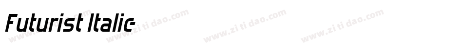 Futurist Italic字体转换